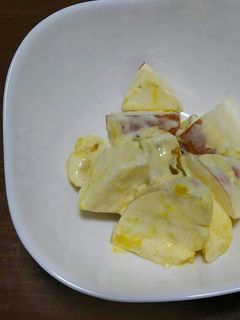かぼちゃとりんごのマヨネーズ和え-レシピのメイン写真