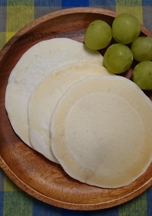 色白♥️米粉パンケーキ-レシピのメイン写真