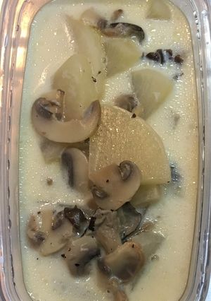 きのこの大根のクリーム煮・トリュフ風味-レシピのメイン写真