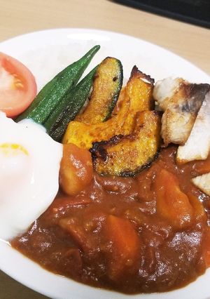 ヒラマサの無水野菜カレー-レシピのメイン写真
