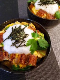 【鰻の卵とじ】うな玉丼のとろろかけ-レシピのメイン写真