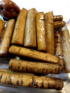 ゴボウの梅煮-レシピのメイン写真