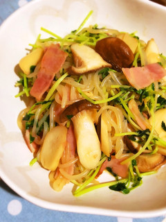 ダイエット!しらたきで和風パスタもどき-レシピのメイン写真