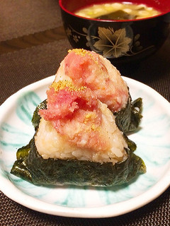 明太子のご馳走おにぎり♪-レシピのメイン写真