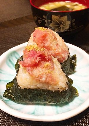 明太子のご馳走おにぎり♪-レシピのメイン写真