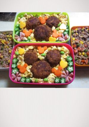 お弁当 簡単 ミッキー 弁当-レシピのメイン写真