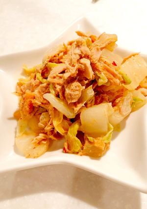 もう一品!白菜とツナの和え物-レシピのメイン写真