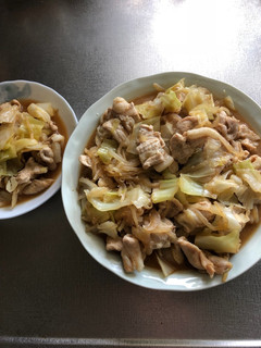 簡単!もやし豚肉キャベツの味噌蒸し。-レシピのメイン写真