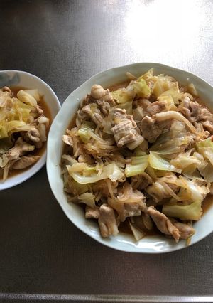 簡単！もやし豚肉キャベツの味噌蒸し。-レシピのメイン写真