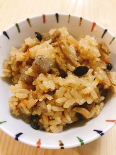 鶏肉の炊き込みご飯-レシピのメイン写真