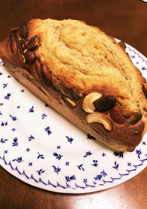 全粒粉とHMでナッツケーキ-レシピのメイン写真