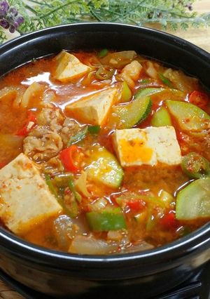 韓国で習った韓国料理“テンジャンチゲ”-レシピのメイン写真