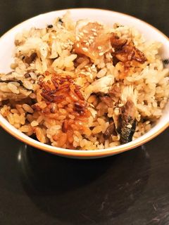 余ったサンマDE炊き込みご飯♪-レシピのメイン写真