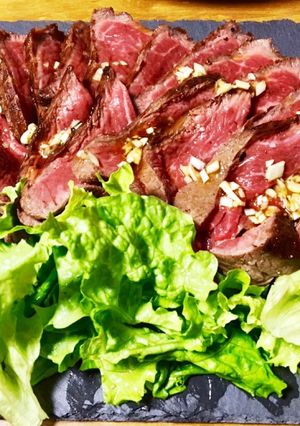 フライパンで簡単♫贅沢ローストビーフ-レシピのメイン写真