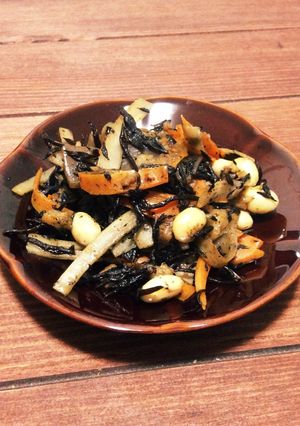 ひじきの煮物☆大量生産！-レシピのメイン写真