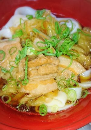 角煮うどん-レシピのメイン写真