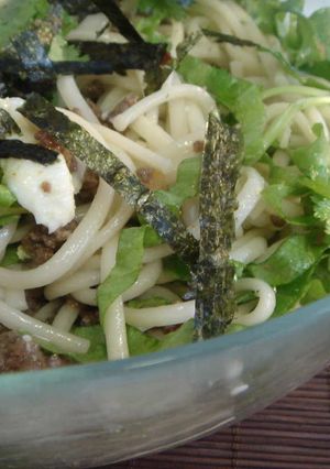 タイ風混ぜ混ぜ　サラダうどん-レシピのメイン写真