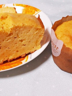 混ぜるだけ!しっとりカボチャケーキ-レシピのメイン写真