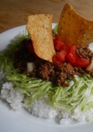 タコライス　～スパイシーミート～-レシピのメイン写真