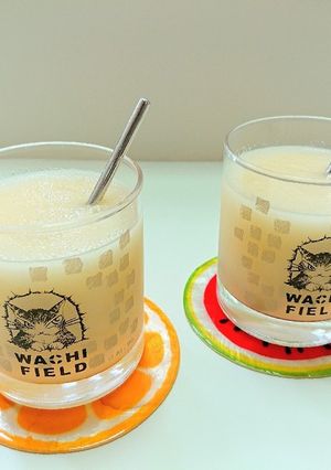 ミキサーで作ろう！梨ジュース(^～^)♪-レシピのメイン写真
