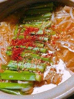 豚肉deモツ鍋風-レシピのメイン写真