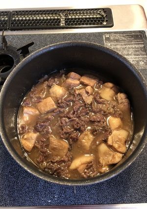 牛肉・豚肉の角煮-レシピのメイン写真