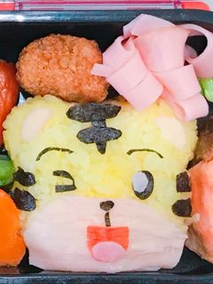 しまじろう キャラ弁 幼稚園 お弁当-レシピのメイン写真