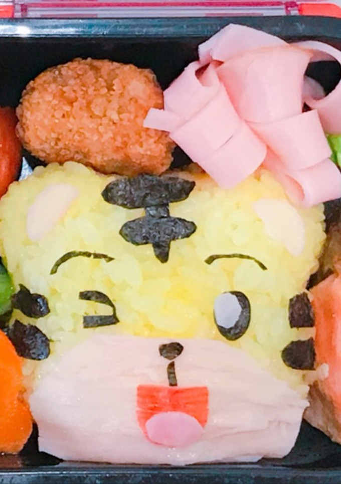 しまじろう キャラ弁 幼稚園 お弁当-レシピのメイン写真
