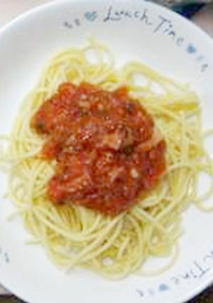 給食★トマトバジルソースパスタ-レシピのメイン写真