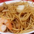 ポン酢で?和風シーフードパスタ