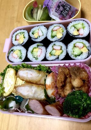 H30年延期運動会弁当-レシピのメイン写真