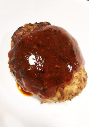 焦げないハンバーグ！ソースが人気です！-レシピのメイン写真