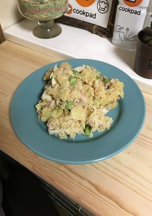 枝豆とツナのカレーポテサラ-レシピのメイン写真