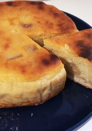柿のベイクドチーズケーキ-レシピのメイン写真