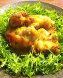 青トマト＆青唐辛子塩麴漬け鳥の唐揚げ