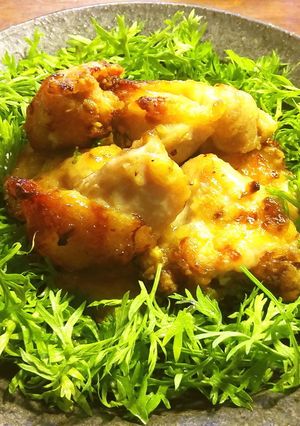 青トマト＆青唐辛子塩麹漬け鳥の唐揚げ-レシピのメイン写真