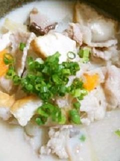 豆乳仕立ての具沢山豚汁-レシピのメイン写真