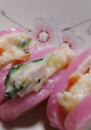 ポテサラの蒲鉾はさみ-レシピのメイン写真