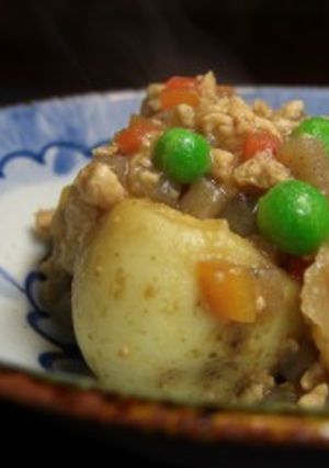 新じゃがのそぼろ煮-レシピのメイン写真