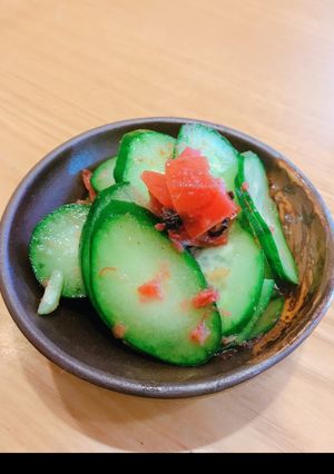 梅きゅうり〜簡単にすぐに作れちゃう-レシピのメイン写真