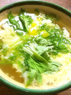 卵とチーズとご飯のスープ お鍋のシメにも-レシピのメイン写真