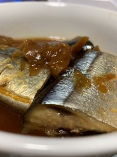 簡単!秋刀魚の梅煮-レシピのメイン写真