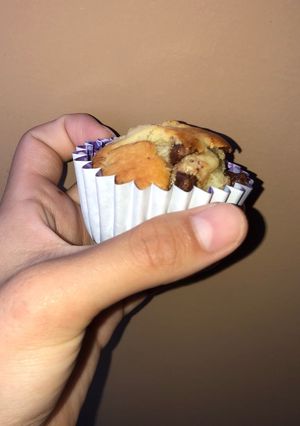 バター不使用!!チョコバナナカップケーキ-レシピのメイン写真