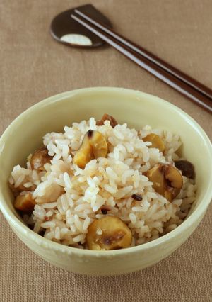 秋の味覚!雑穀甘栗ご飯-レシピのメイン写真