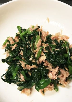 【やみつき注意】ニラとツナの和え物-レシピのメイン写真