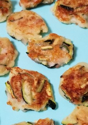 ズッキーニのおかずホットケーキ-レシピのメイン写真