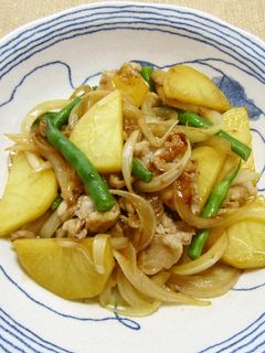 じゃが芋と玉ねぎの炒めもの-レシピのメイン写真