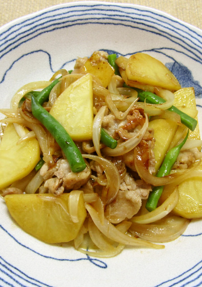 じゃが芋と玉ねぎの炒めもの-レシピのメイン写真