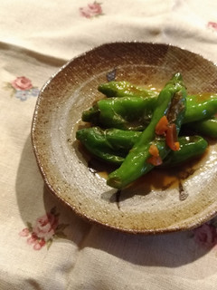 お弁当に!ピリ辛ししとう-レシピのメイン写真