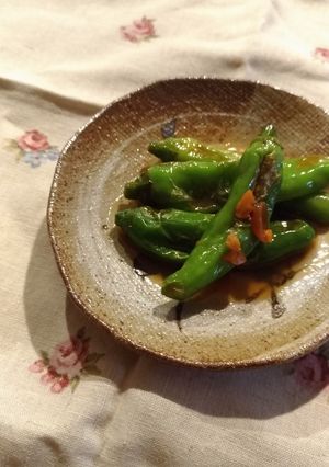 お弁当に！ピリ辛ししとう-レシピのメイン写真